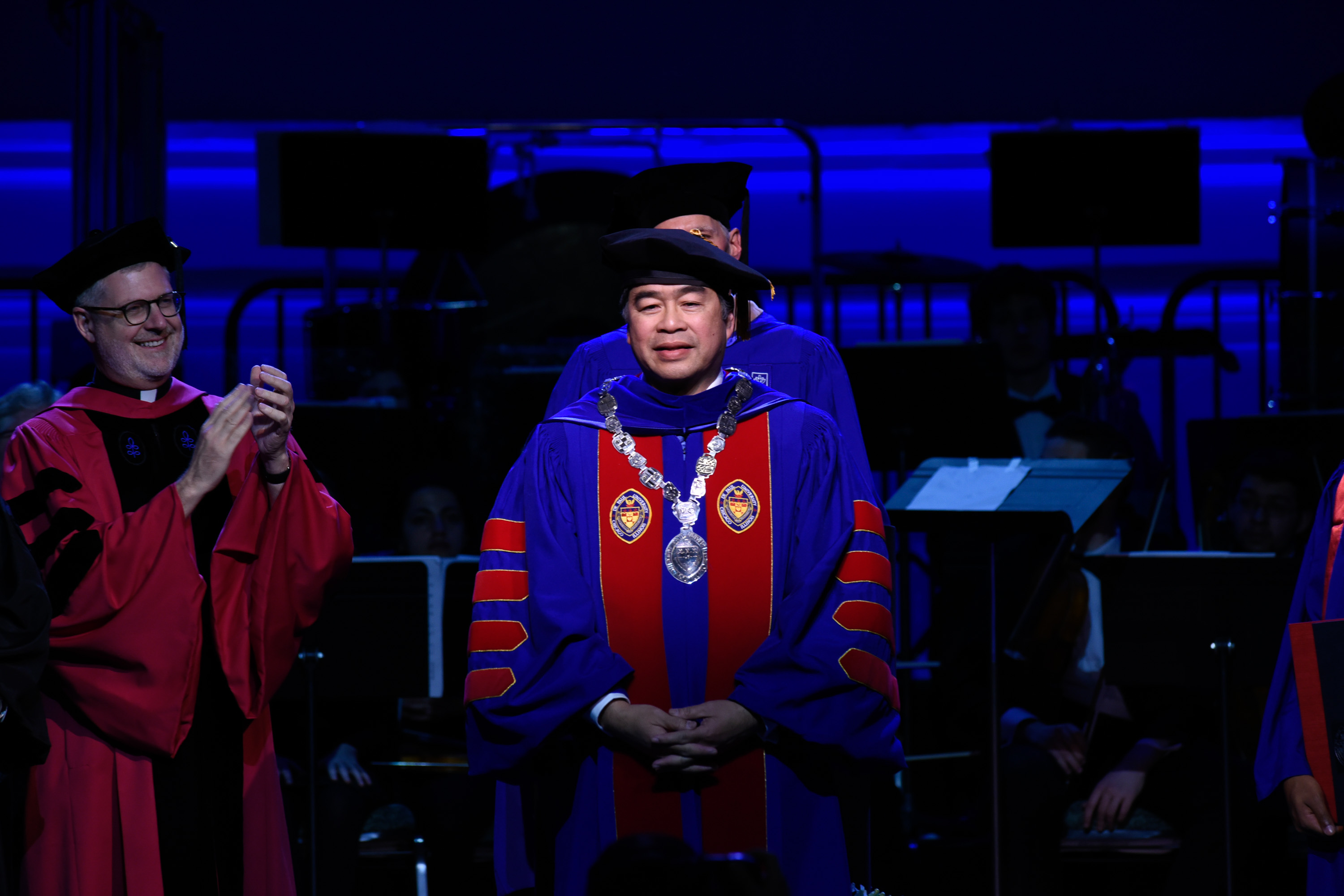 A. Gabriel Esteban, Ph.D., inauguration 